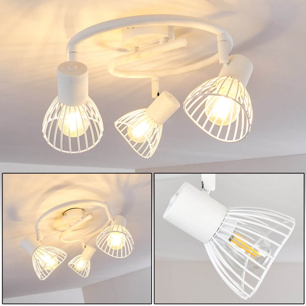 Holbol Deckenleuchte Weiß, 3-flammig main product photo