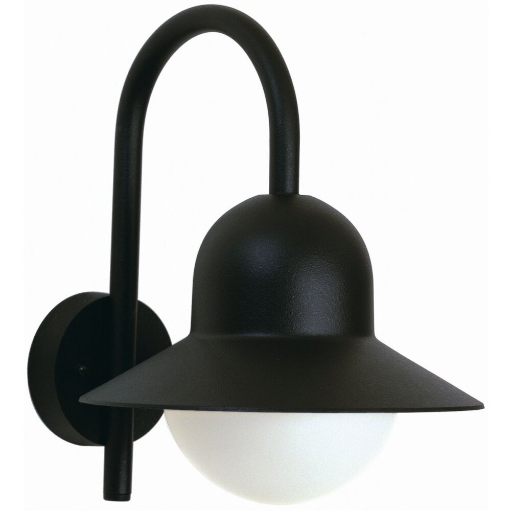 Albert Leuchten 662 Außenwandleuchte Schwarz, 1-flammig main product photo