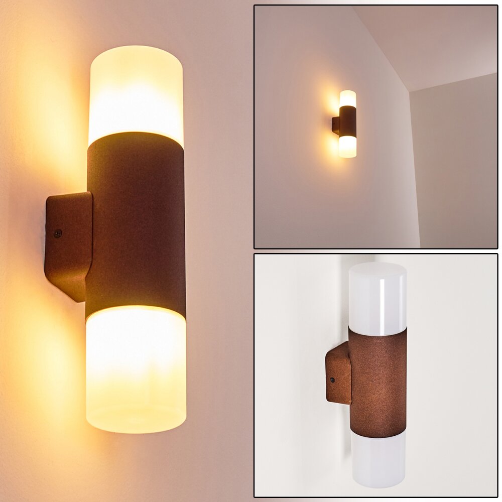 Buhrkall Außenwandleuchte Rostfarben, 2-flammig main product photo