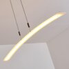 Delaware Pendelleuchte LED Silber, 1-flammig