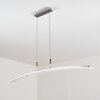 Delaware Pendelleuchte LED Silber, 1-flammig