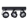 Lucide DORIAN Deckenspot LED Schwarz, 3-flammig