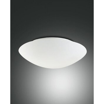 Fabas Luce PANDORA Deckenlampe Weiß, 2-flammig, Bewegungsmelder