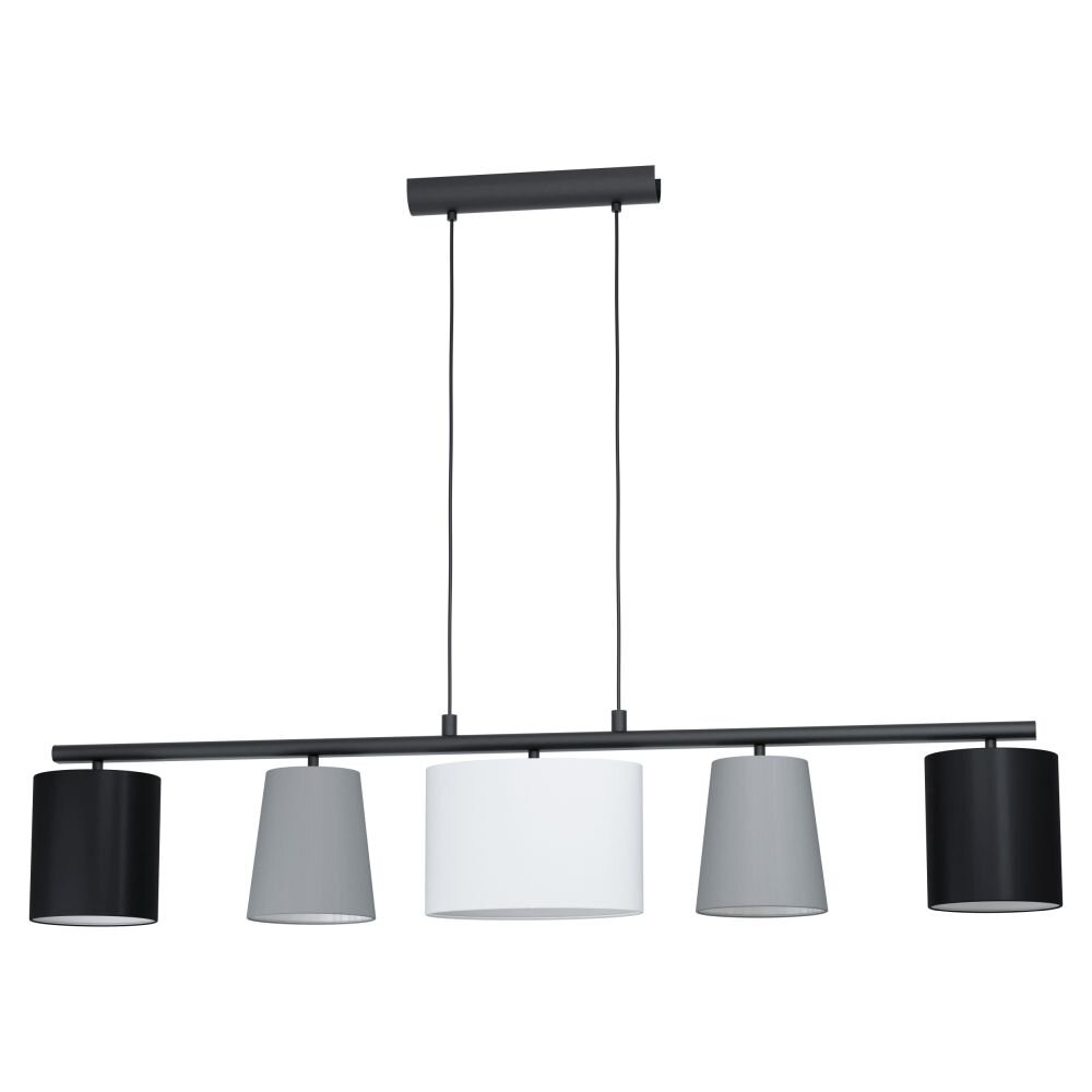 EGLO ALMEIDA Hängeleuchte Schwarz, 5-flammig main product photo