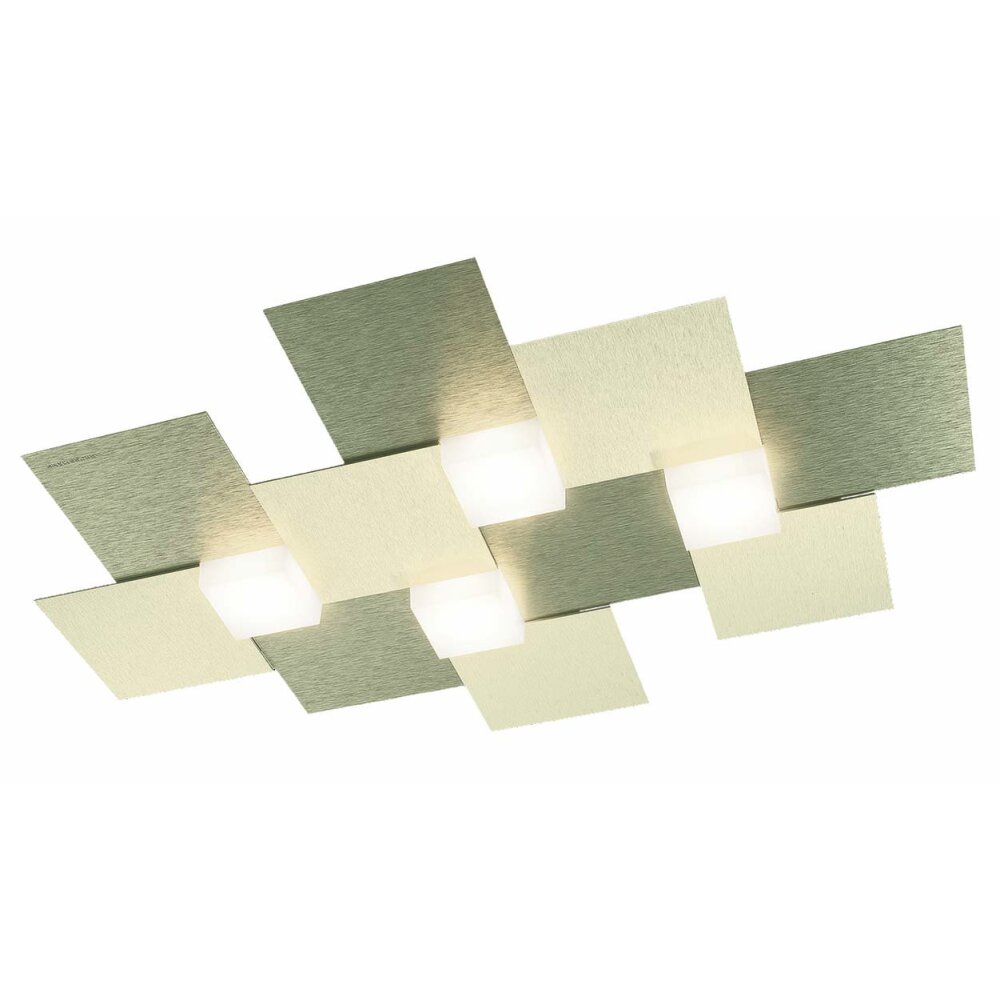 Grossmann CREO Deckenleuchte LED Champagnerfarben, 4-flammig main product photo