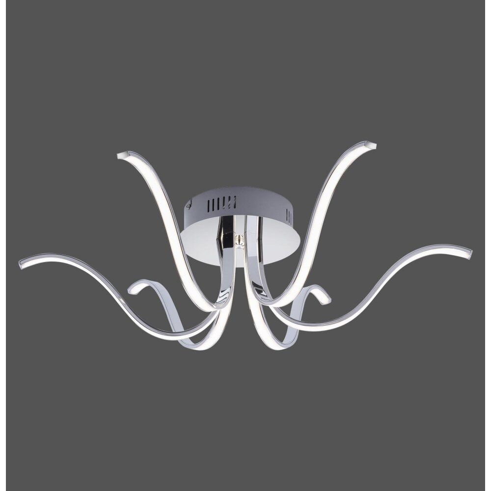Leuchten Direkt Deckenleuchte VALERIE LED Chrom 15342-17 | Deckenlampen