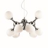 Ideal Lux NODI Hängeleuchte Chrom, 9-flammig