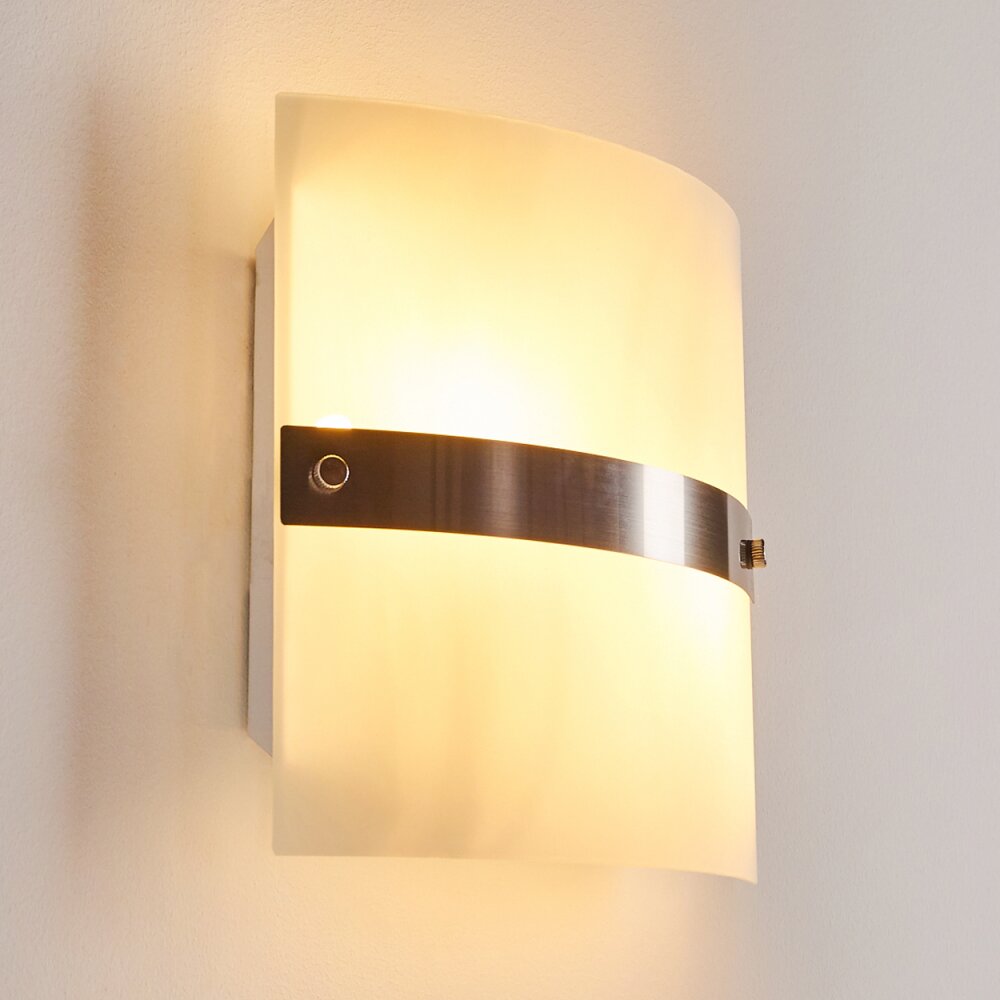 Sibo Wandleuchte Edelstahl, 2-flammig main product photo