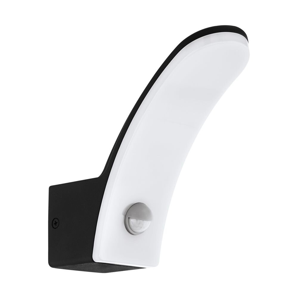 EGLO FIUMICINO Wandleuchte LED Schwarz, 1-flammig, Bewegungsmelder main product photo