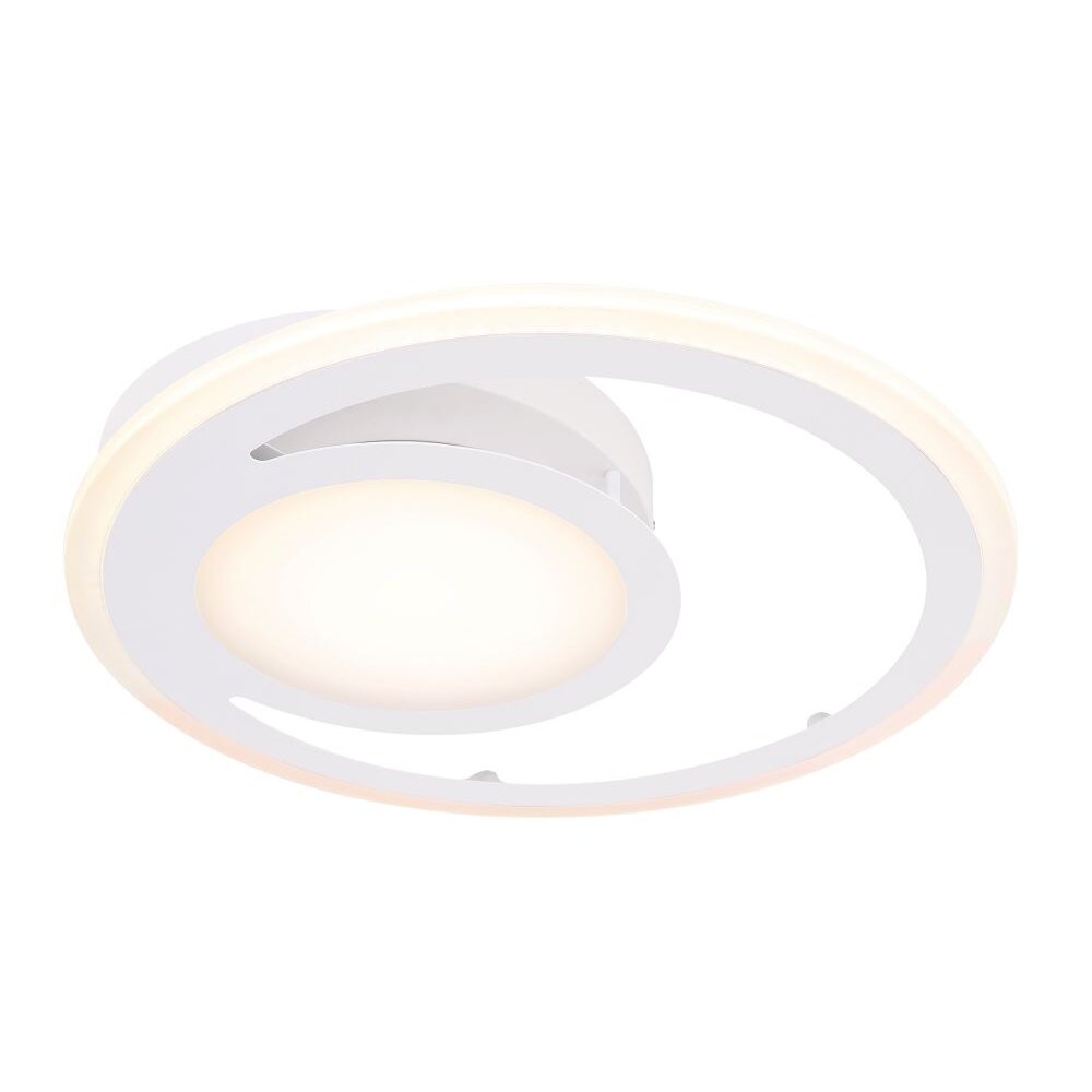 Globo FENNA Deckenleuchte LED Weiß, 1-flammig main product photo