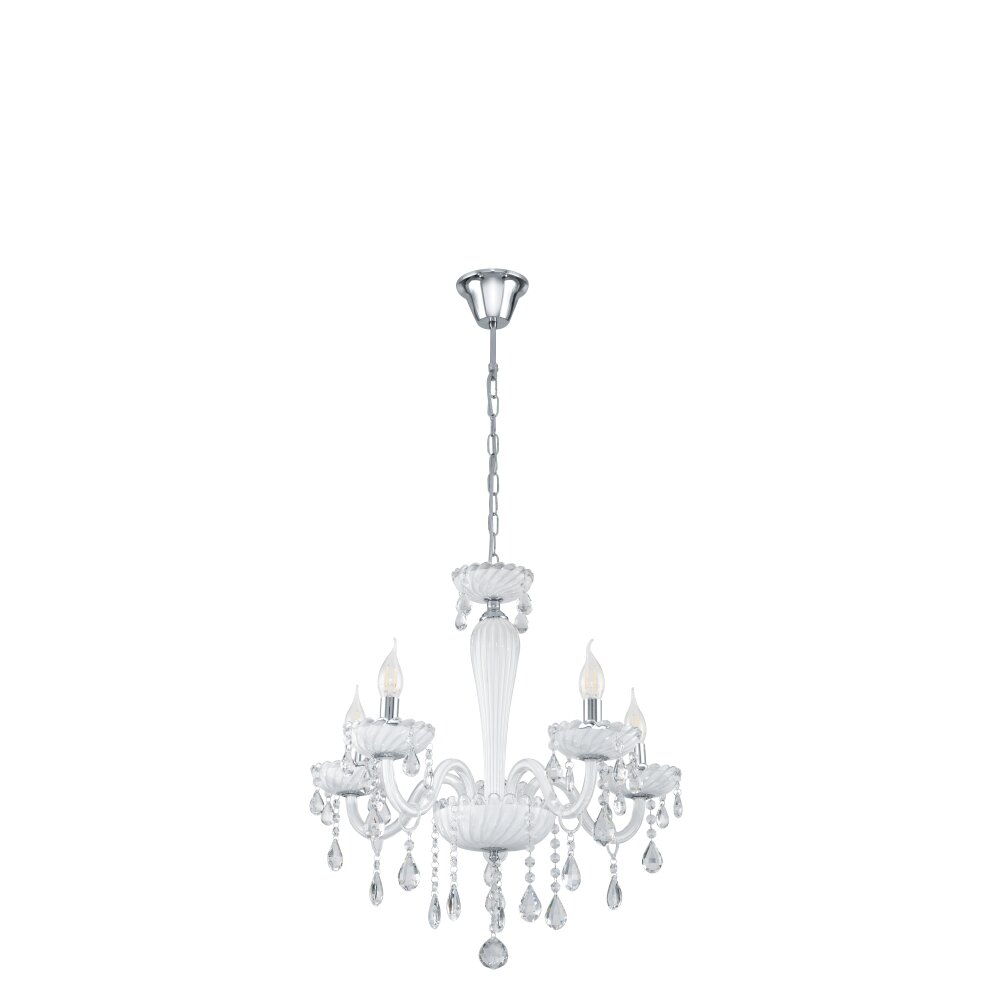 Eglo CARPENTO Kronleuchter Chrom, 5-flammig main product photo