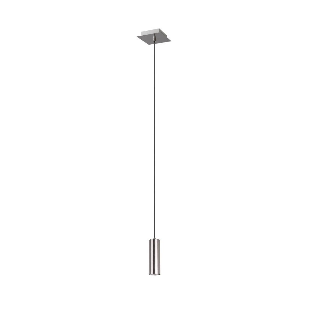 Trio Leuchten MARLEY Pendelleuchte Nickel-Matt, 1-flammig main product photo