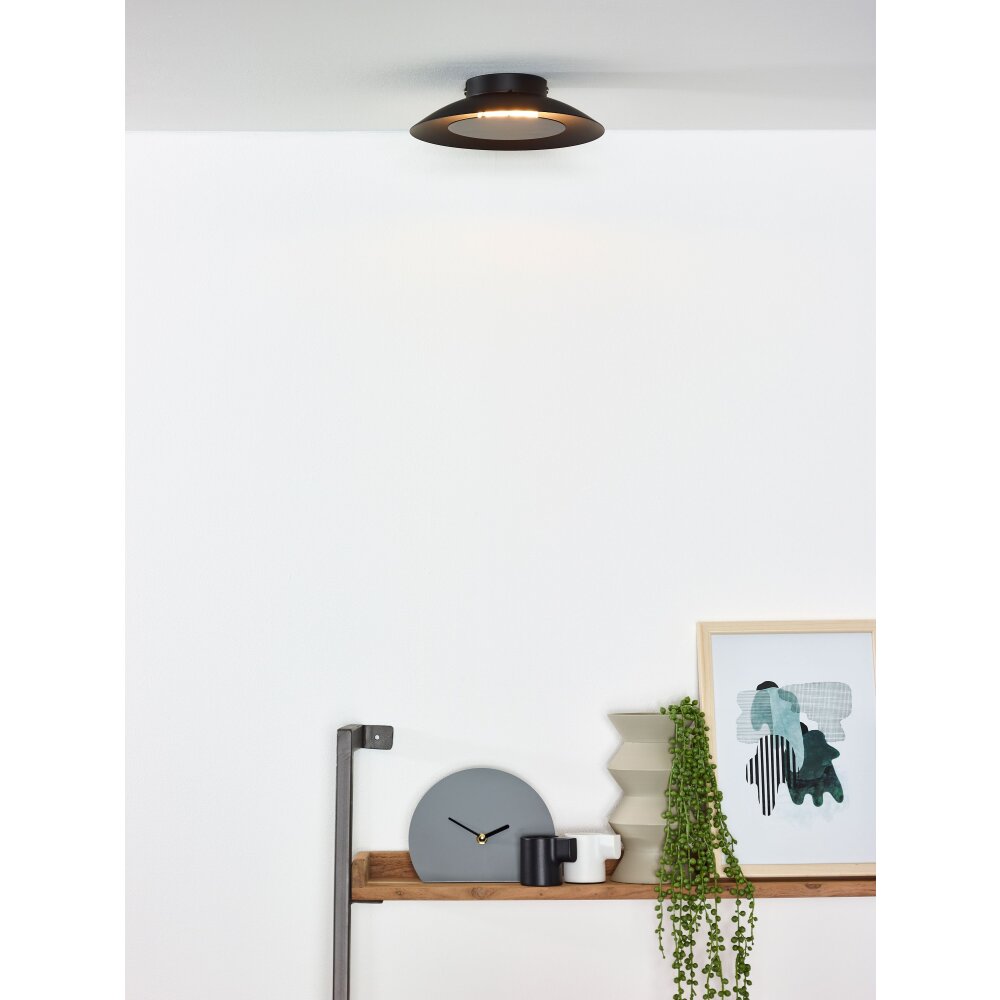 Lucide FOSKAL Deckenleuchte LED Schwarz main product photo