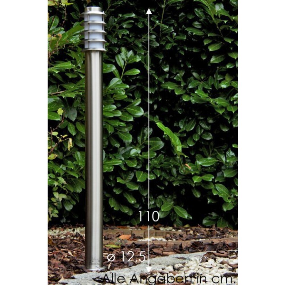 Tunes Wegeleuchte Edelstahl, 1-flammig main product photo