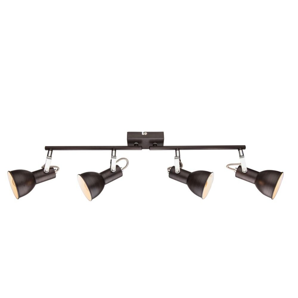 Globo XENIA Deckenstrahler Braun, 4-flammig main product photo