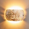 Pilar Wandleuchte Silber, 2-flammig