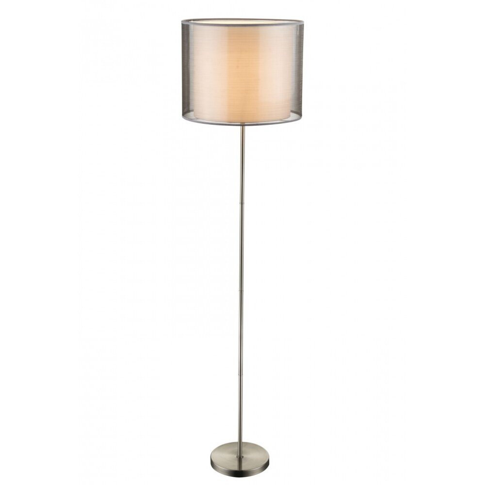 Globo THEO Stehleuchte Nickel-Matt, 1-flammig main product photo