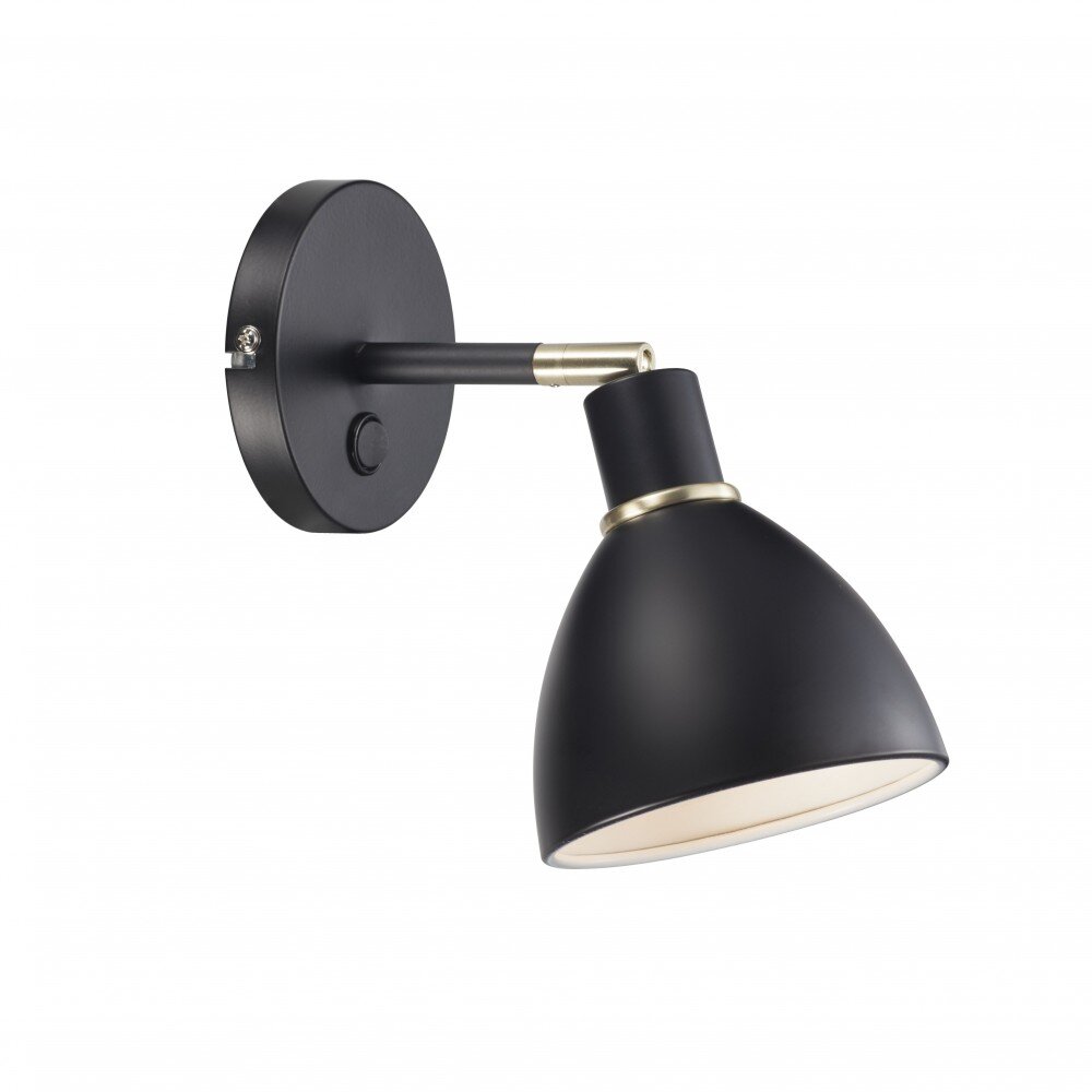 Nordlux RAY Wandleuchte Schwarz, 1-flammig main product photo