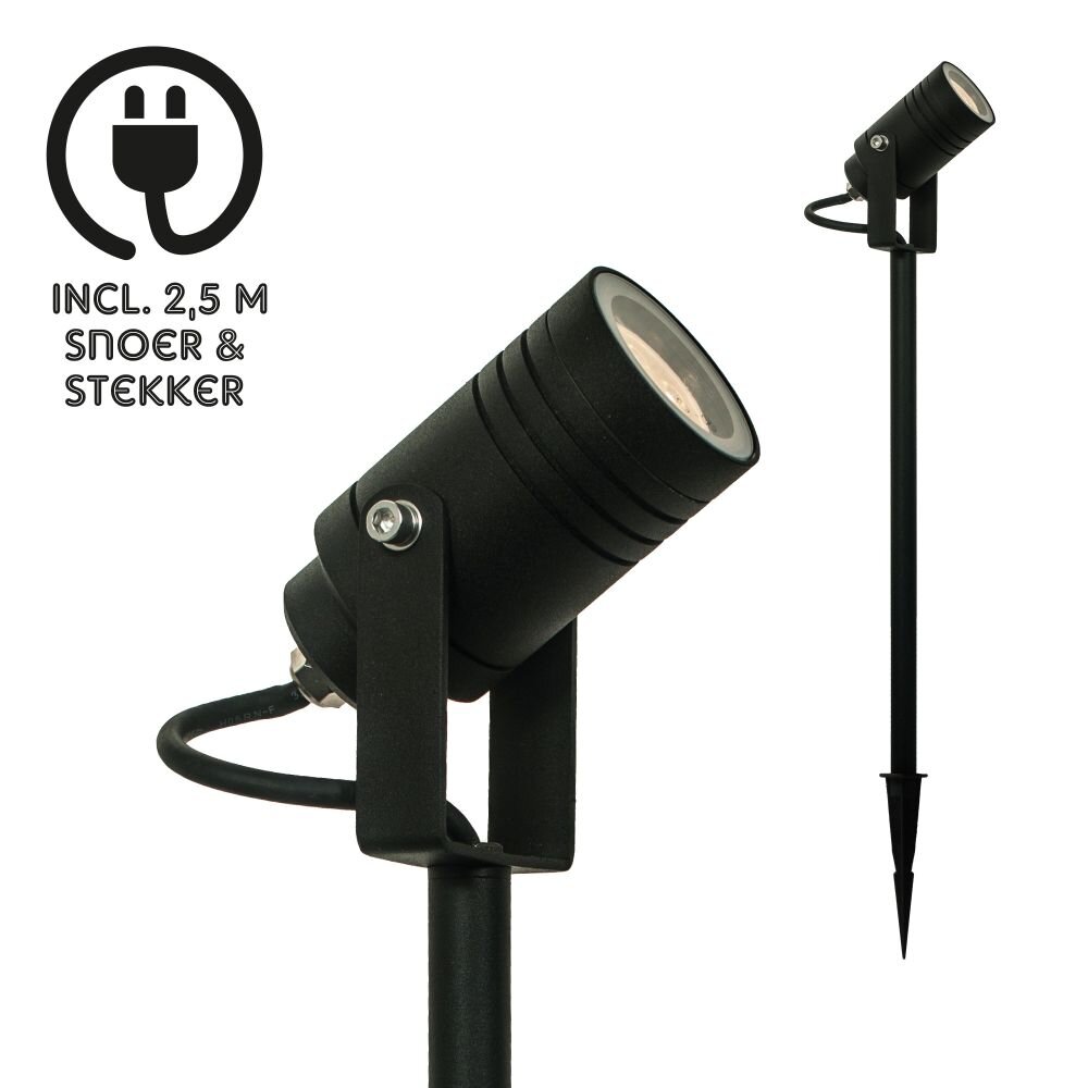 KS Verlichting Beamy Gartenstrahler Schwarz, 1-flammig main product photo
