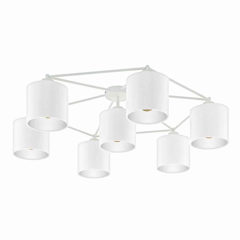 Eglo STAITI Deckenleuchte Weiß, 7-flammig main product photo