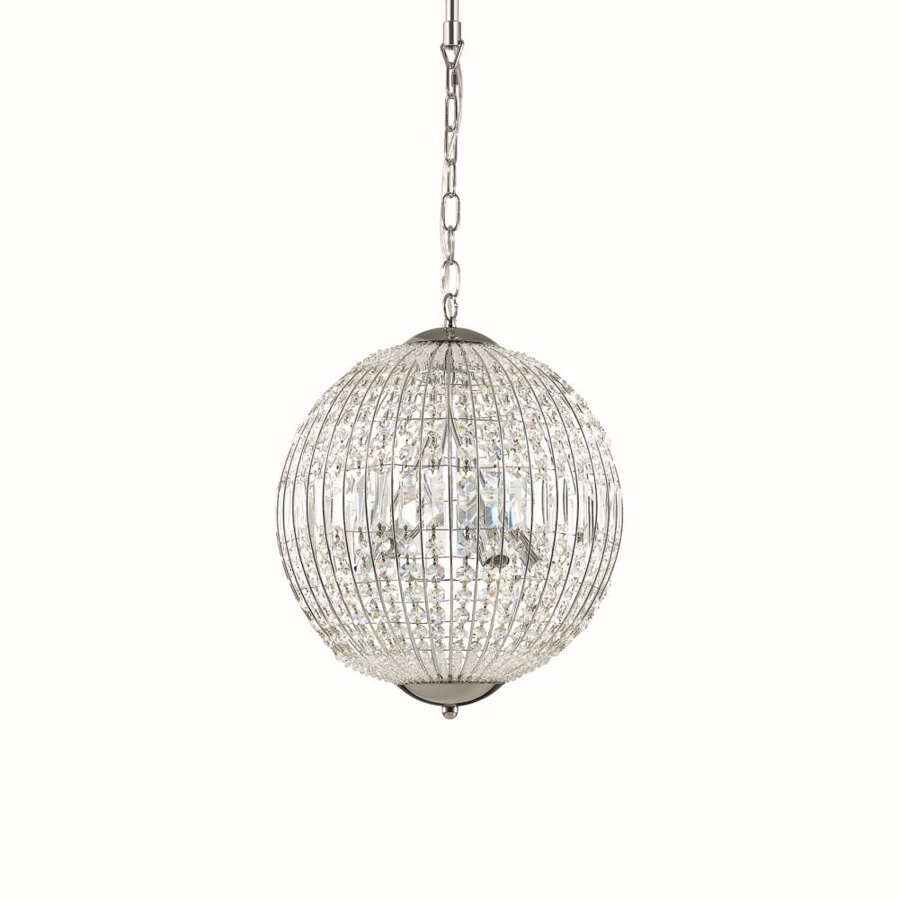 Ideal Lux LUXOR Hängeleuchte Chrom, 6-flammig main product photo