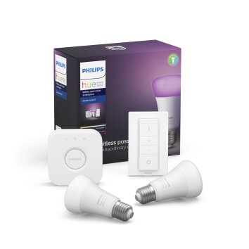 Philips Hue LED Ambiance White & Color E27 2er Starter-Set