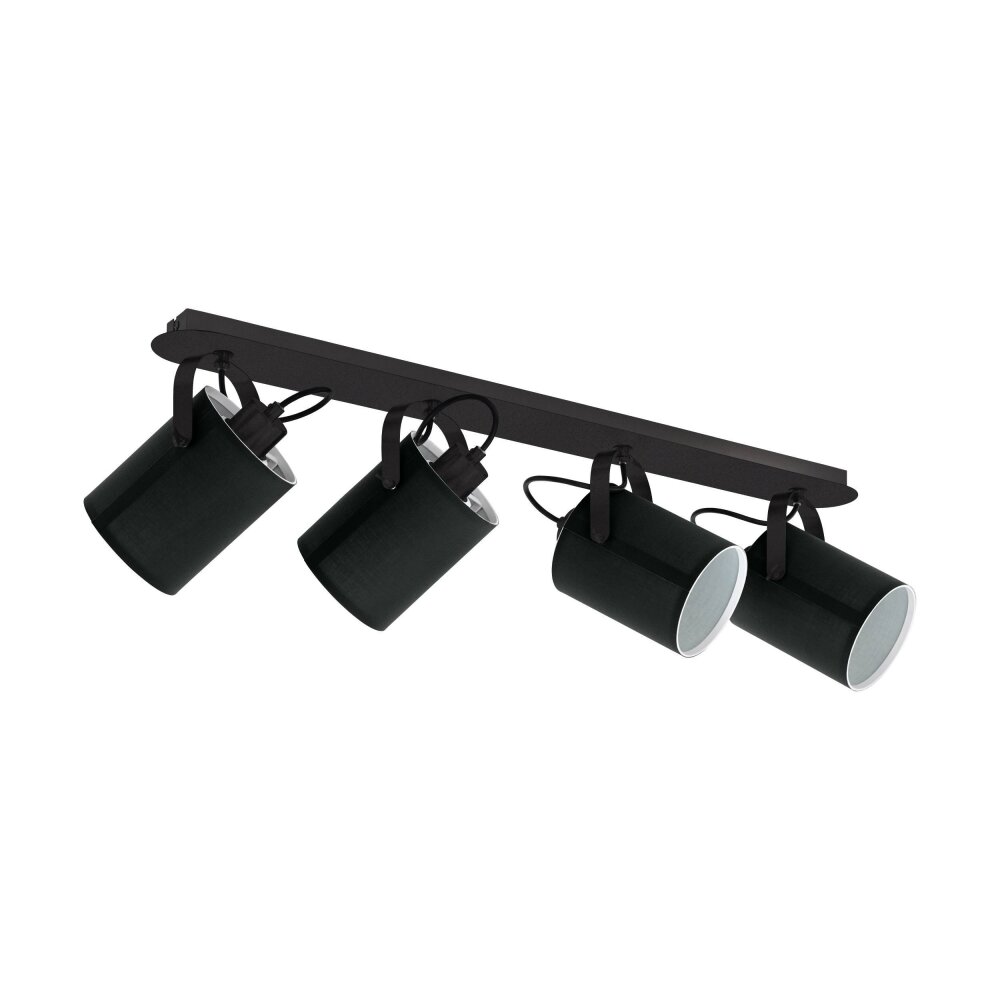 Eglo Leuchten VILLABATE Spot Schwarz, 4-flammig main product photo