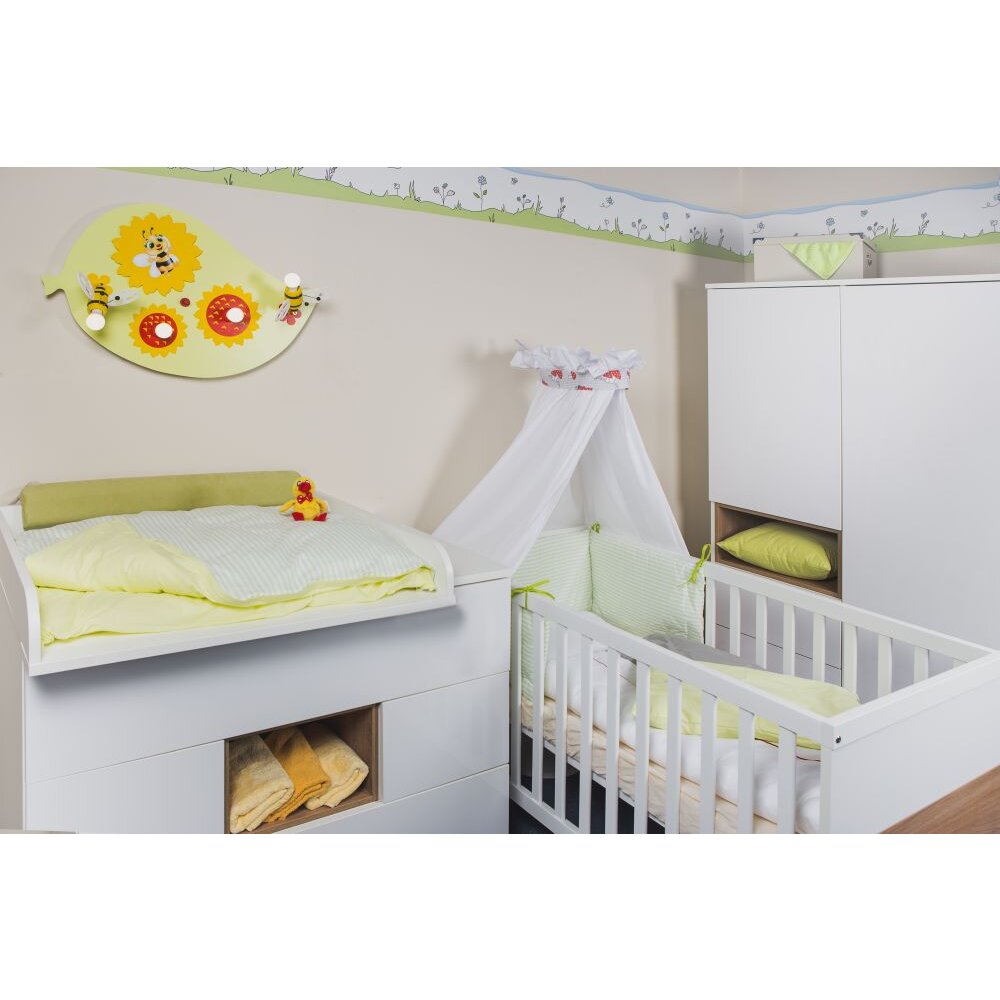 Elobra BLATT SONNENBLUME UND MAJA Wandleuchte Grün, 4-flammig main product photo