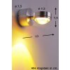 Harare Wandleuchte LED Aluminium, 1-flammig