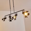 Lichinga Pendelleuchte Schwarz, 4-flammig