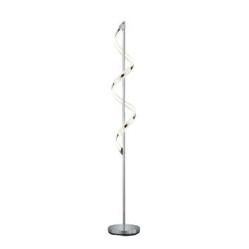 Trio Leuchten SYDNEY Stehleuchte LED Chrom, 1-flammig