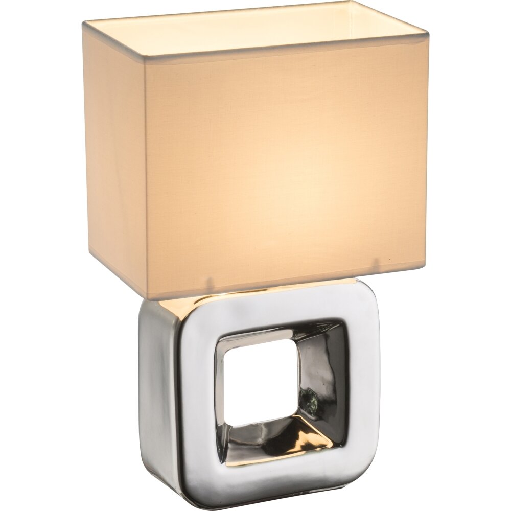 Globo KILAUEA Tischleuchte Chrom, 1-flammig main product photo