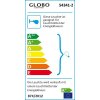 Globo ELLIOTT Strahler Nickel-Matt, 2-flammig