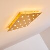 Pionnat Deckenleuchte LED Gold, 16-flammig