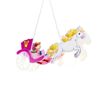 Elobra PRINZESSIN Pendelleuchte Pink, 2-flammig