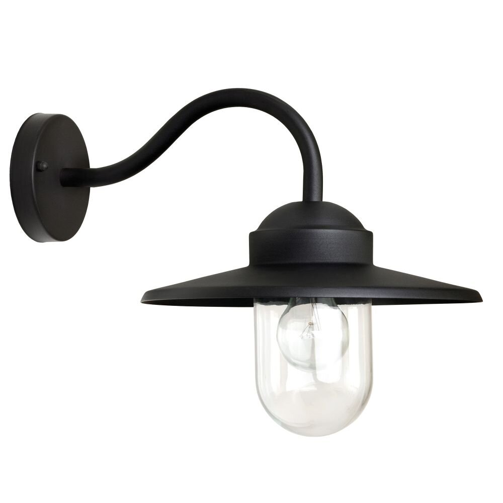 KS Verlichting Dolce Wandleuchte Schwarz, 1-flammig main product photo