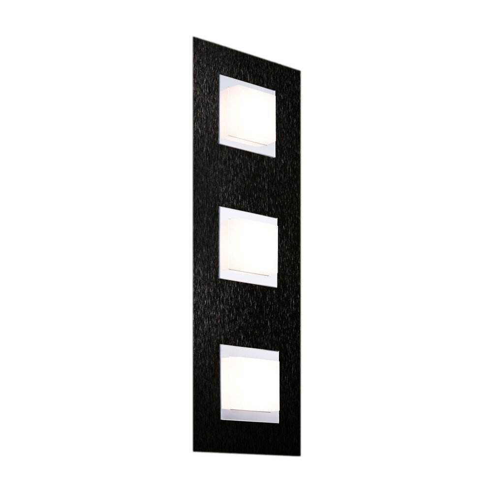 Grossmann BASIC Wandleuchte LED Schwarz, 3-flammig main product photo