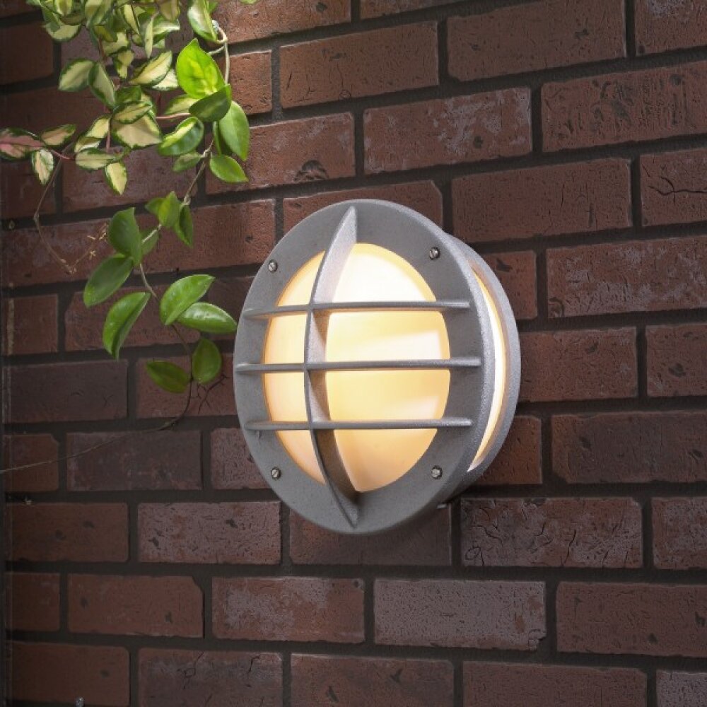 Konstsmide Oden Wandleuchte Silber, 1-flammig main product photo