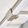 Beken Deckenleuchte LED Stahl gebürstet, 1-flammig