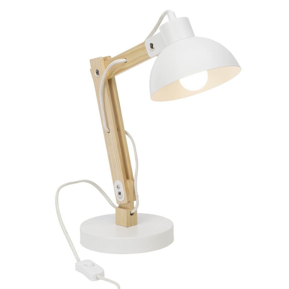Brilliant Leuchten Moda Tischleuchte Weiß, 1-flammig main product photo