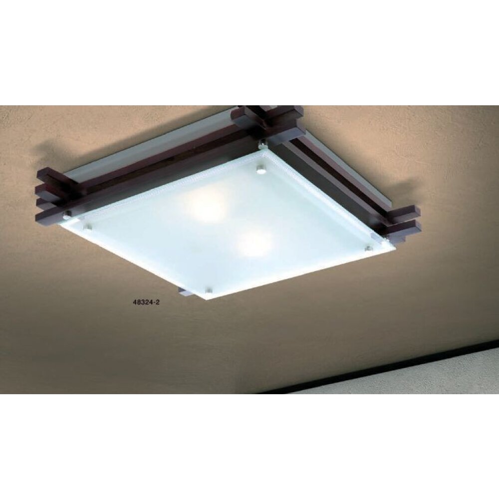 Globo EDISON Deckenleuchte Klar, 2-flammig main product photo
