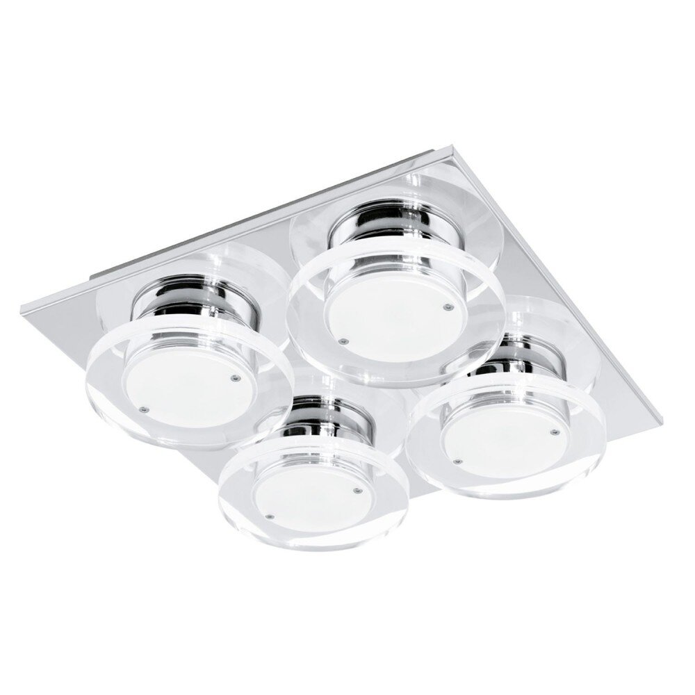 Eglo CISTERNO Wand- und Deckenleuchte LED Chrom, 4-flammig main product photo