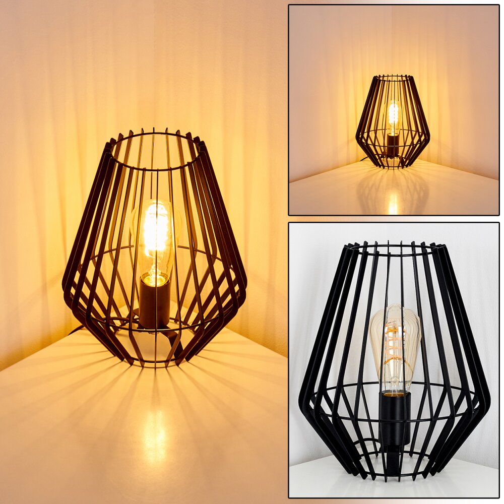 Svensbyn Tischleuchte Schwarz, 1-flammig main product photo