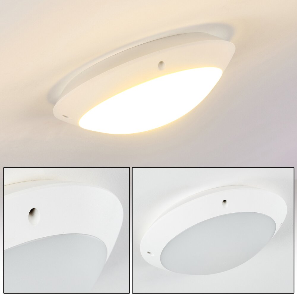 Grafton Außendeckenleuchte Weiß, 1-flammig main product photo
