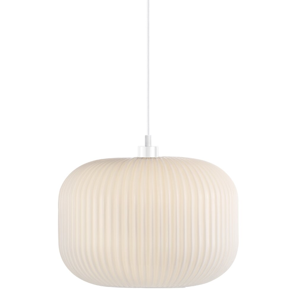 Nordlux MILFORD Pendelleuchte Weiß, 1-flammig main product photo
