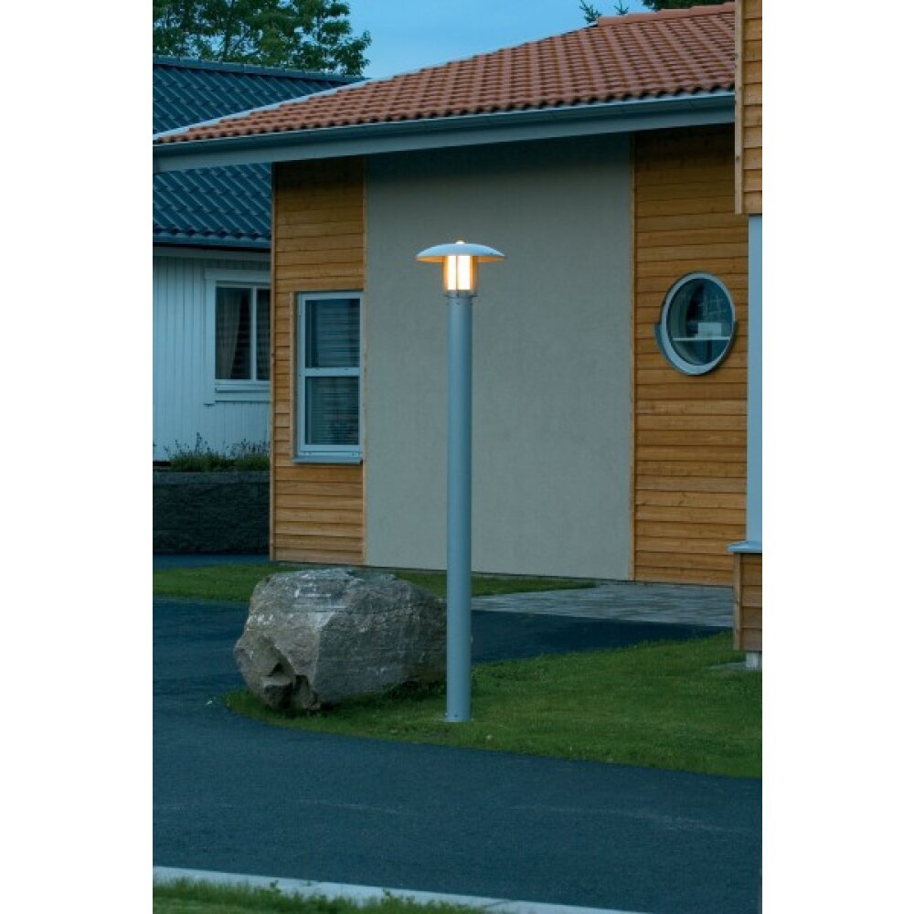 Konstsmide Heimdal Wegeleuchte Silber, 1-flammig main product photo