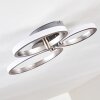 Volonne Deckenleuchte LED Silber, 3-flammig