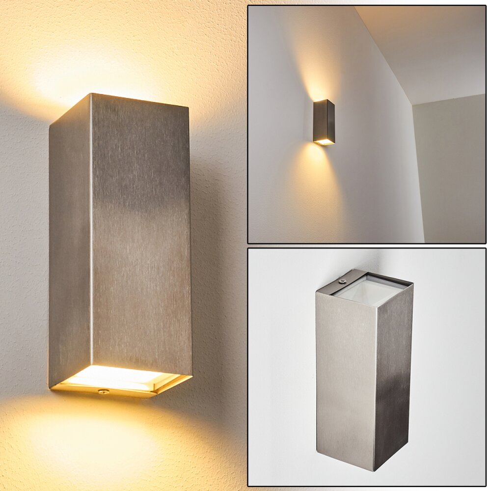 Bogachiel Außenwandleuchte LED Stahl gebürstet, 1-flammig main product photo