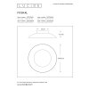 Lucide FOSKAL Deckenleuchte LED Weiß, 1-flammig