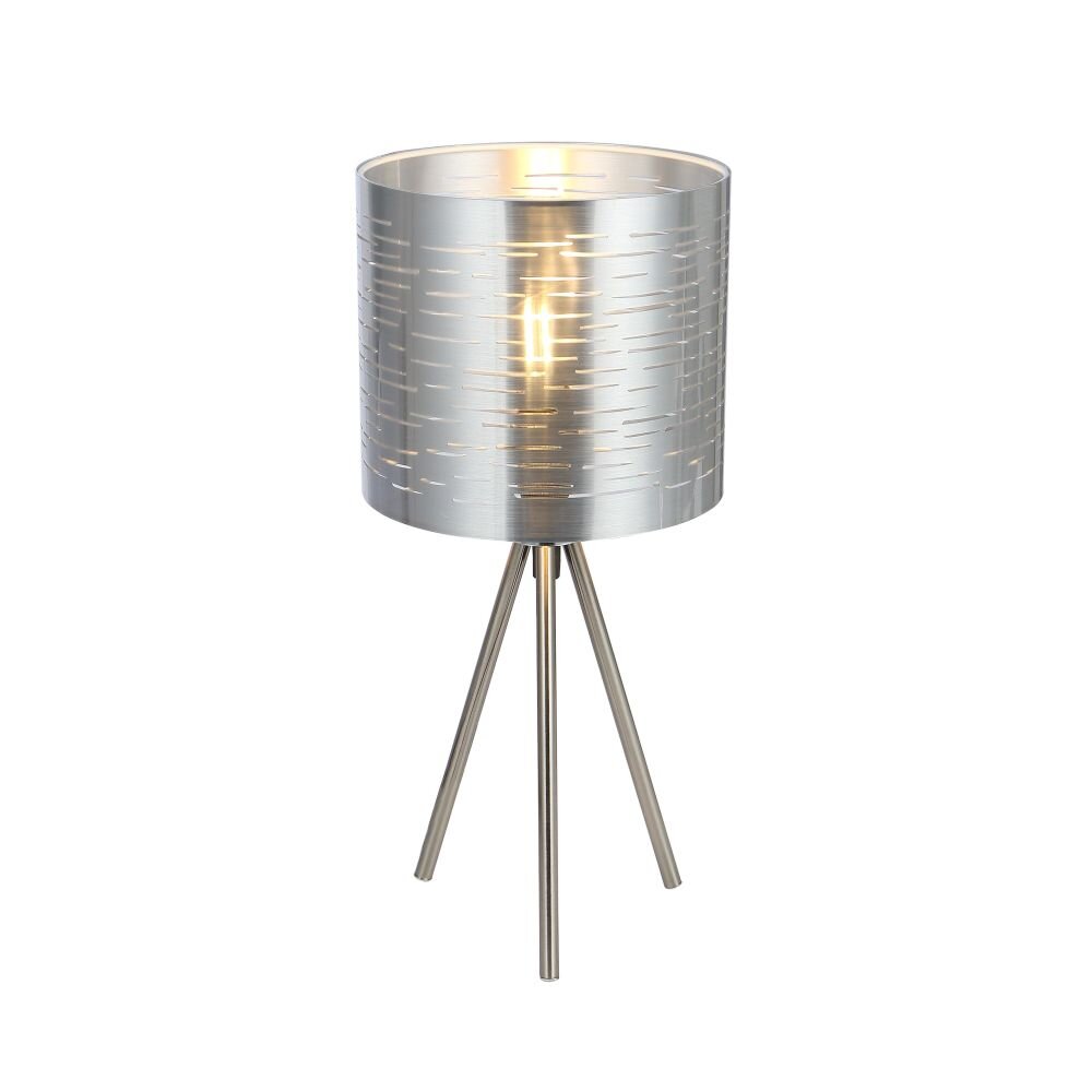 Globo MURCIA Tischleuchte Nickel-Matt, 1-flammig main product photo